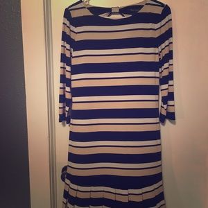 WHBM lightweight dress with back cutout